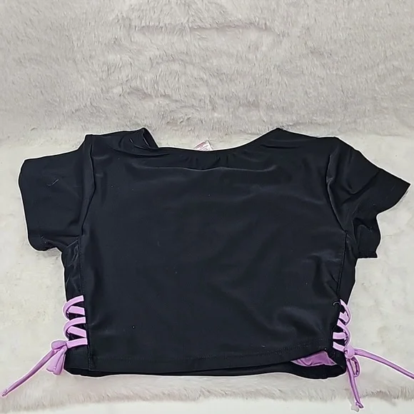 Justice Girls 2 Piece Bathing Suit Size 12/14 - Picture 7 of 7